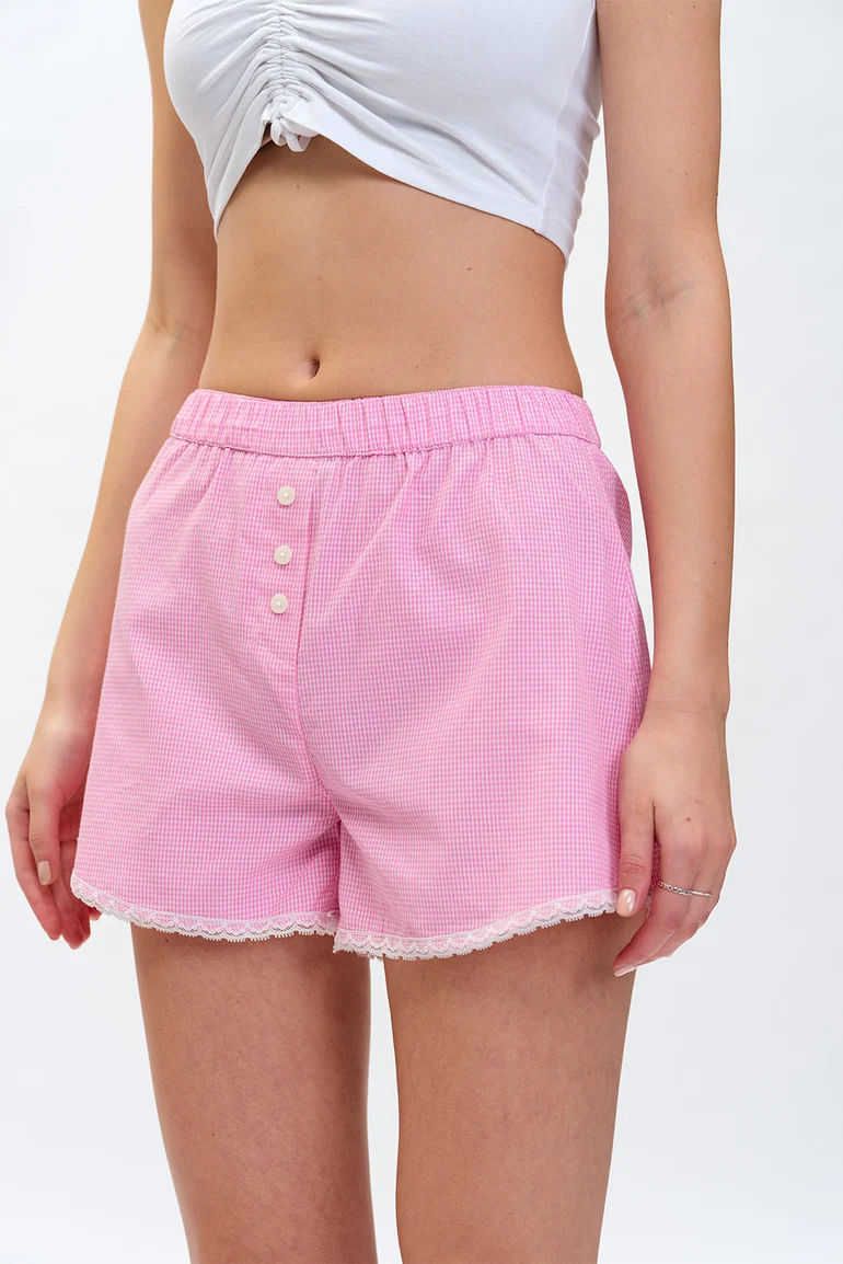 Pink shorts