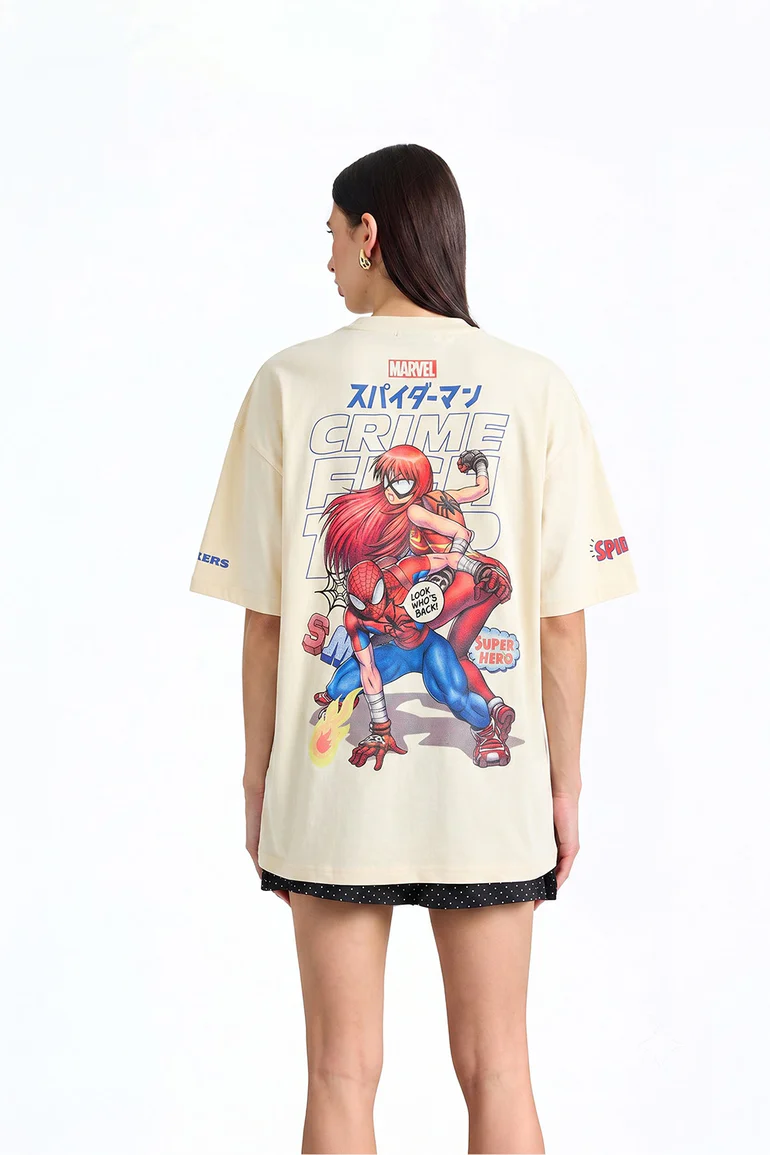 Women's oversized graphic T-shirt
